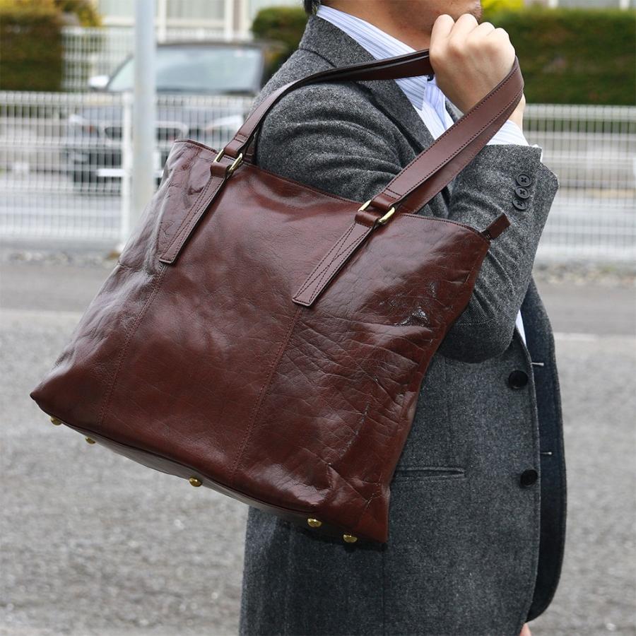 ビジネストートメンズ 本革 B4　大き目 大容量 おしゃれ  AGILITY affa アジリティ アッファ ビュッフルトート | AGILITY | 14