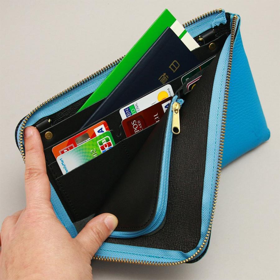 AGILITY（アジリティ） お財布ポシェット 本革 お財布バッグ