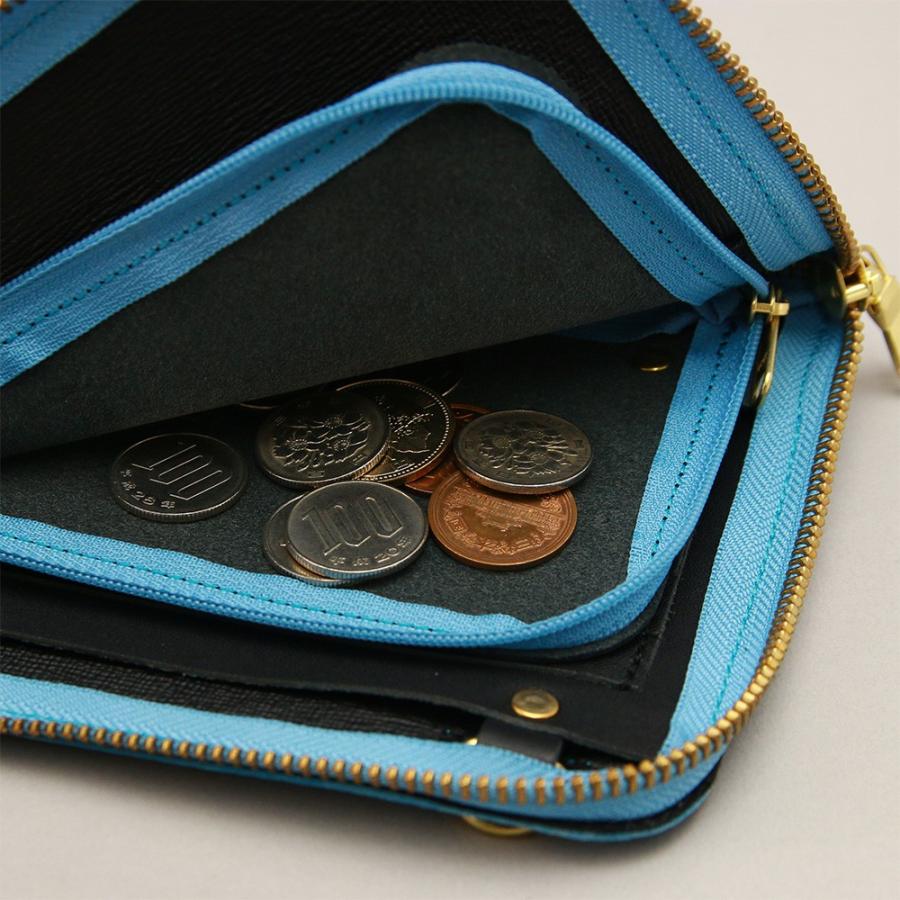 AGILITY（アジリティ） お財布ポシェット 本革 お財布バッグ