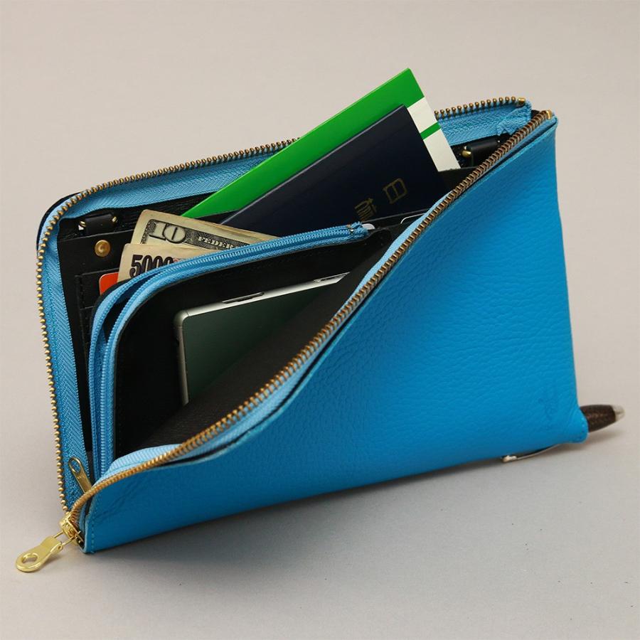 AGILITY（アジリティ） お財布ポシェット 本革 お財布バッグ