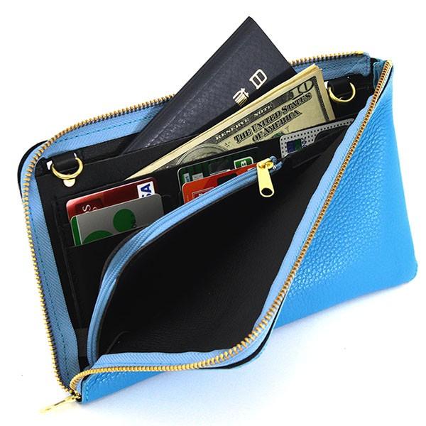 AGILITY（アジリティ） お財布ポシェット 本革 お財布バッグ