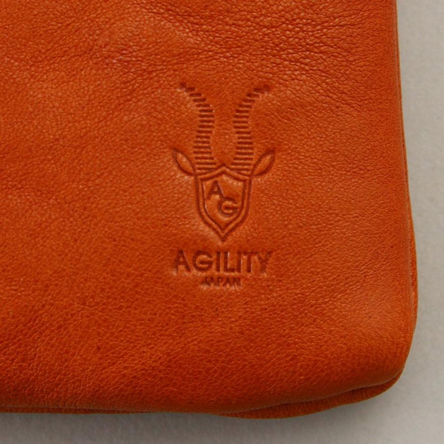 クラッチバッグ 2way ショルダーバッグ ボディバッグ 牛革 レザー 栃木シボリ AGILITY affa アジリティ アッファ ポピエール | AGILITY | 12
