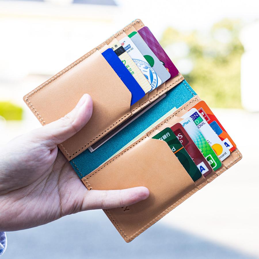 AGILITY（アジリティ） カードケース 本革 レザー 二つ折り 薄型 薄い