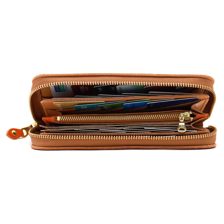 AGILITY（アジリティ） 長財布 ラウンドファスナー 30枚 大容量