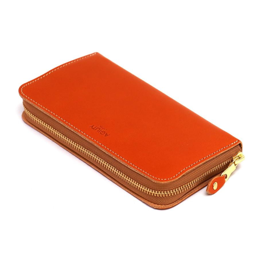 AGILITY（アジリティ） 長財布 ラウンドファスナー 30枚 大容量