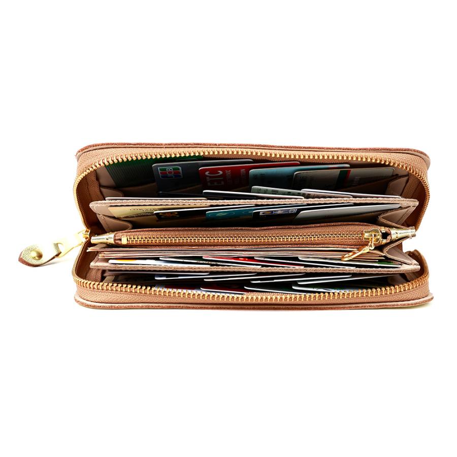 AGILITY（アジリティ） 長財布 ラウンドファスナー 30枚 大容量