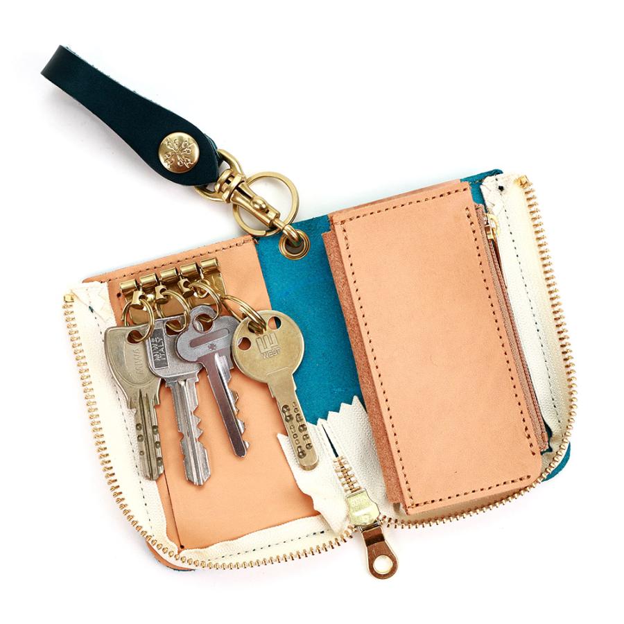 コイン、キーケース AGILITY キーケース コインケース 小銭入れ スマートキー L字