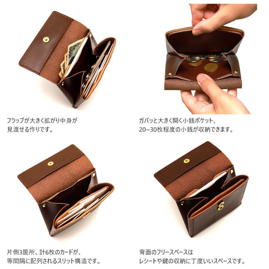 AGILITY 二つ折り財布 ギャルソンウォレット ミニ メンズ AGILITY 二つ折り財布 ギャルソンウォレット ミニ メンズ