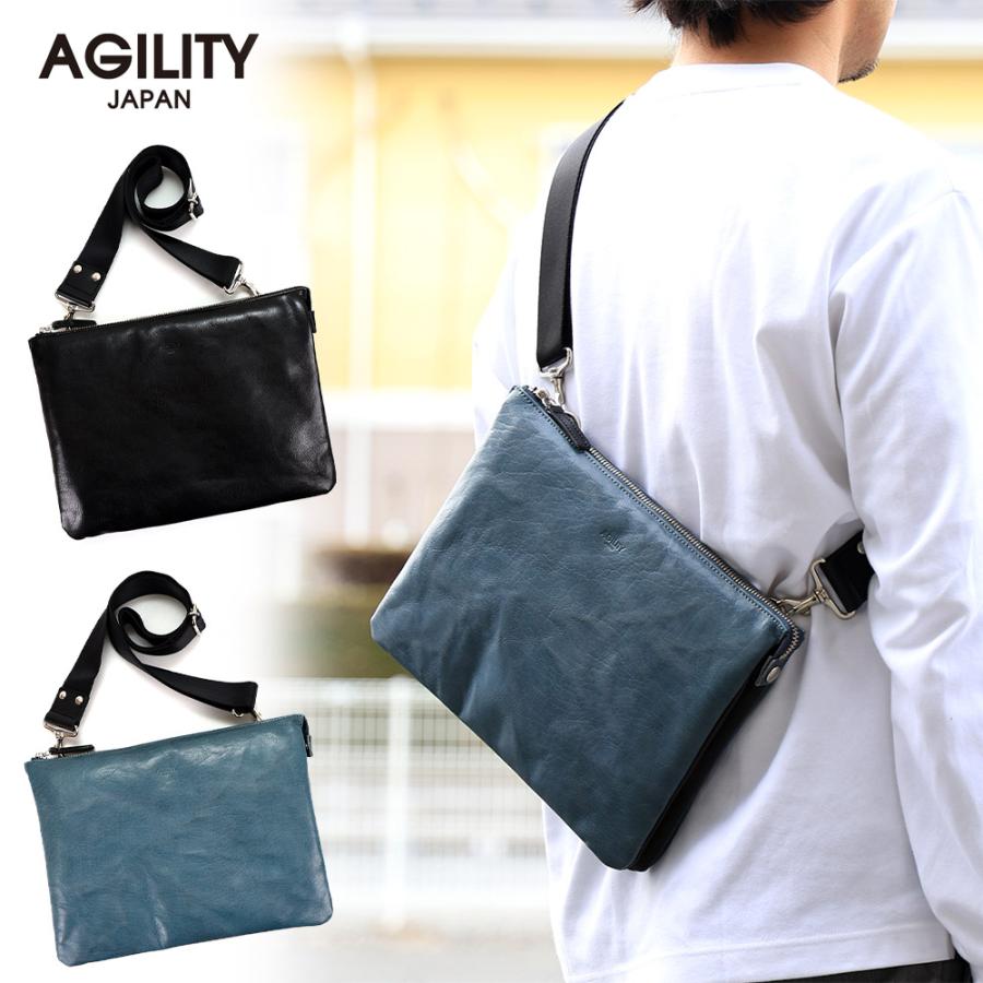 ショルダーバッグ クラッチバッグ ipad 2way 本革 レザー 10インチ タブレット 結婚式 薄型 メンズ AGILITY affa アジリティアッファ コール | AGILITY