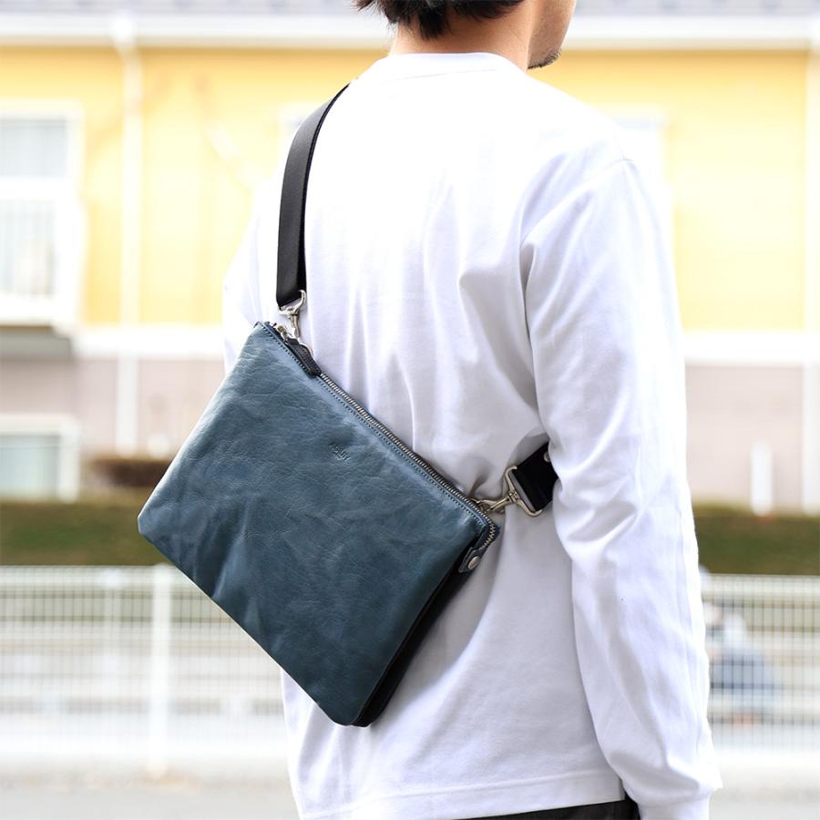 ショルダーバッグ クラッチバッグ ipad 2way 本革 レザー 10インチ タブレット 結婚式 薄型 メンズ AGILITY affa アジリティアッファ コール | AGILITY | 20