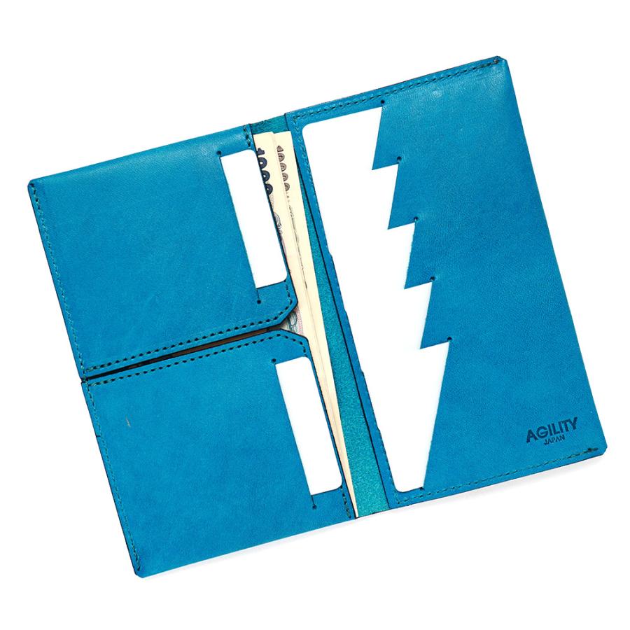 AGILITY（アジリティ） 長財布 札入れ 極薄 小さい 薄い コンパクト