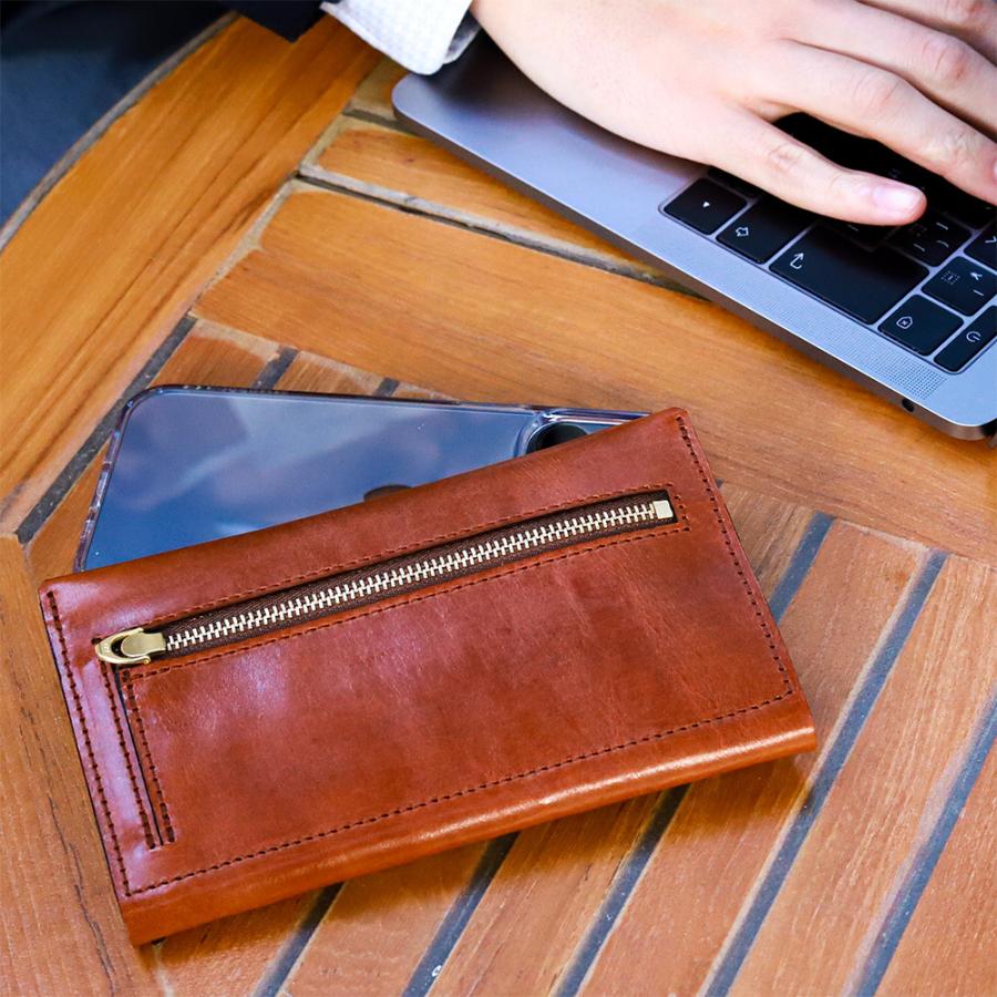 AGILITY（アジリティ） 長財布 札入れ 極薄 小さい 薄い コンパクト