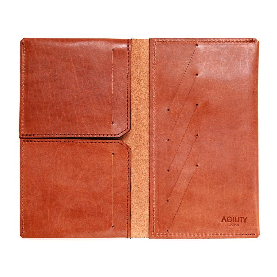 AGILITY（アジリティ） 長財布 札入れ 極薄 小さい 薄い コンパクト