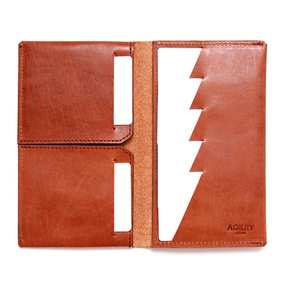 AGILITY（アジリティ） 長財布 札入れ 極薄 小さい 薄い コンパクト