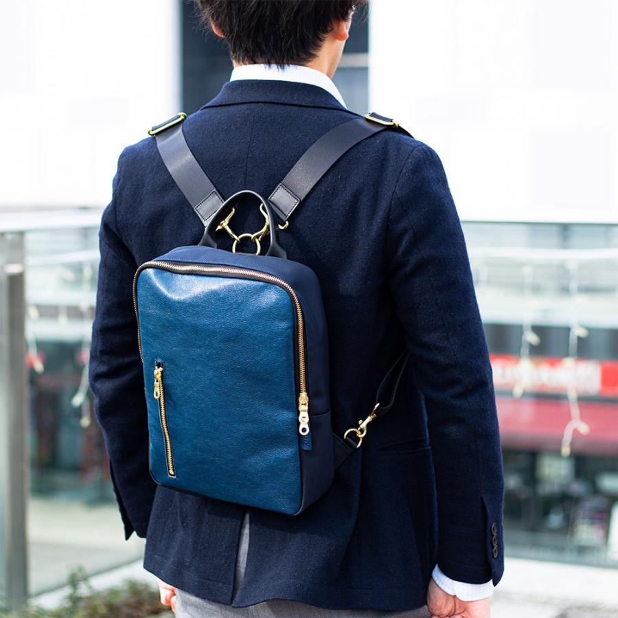 AGILITY ミニリュック ボディバッグ バックパック 2way B5 通勤 レザー