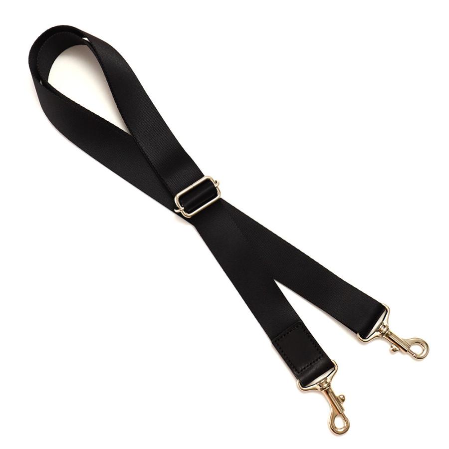 【ネコポス】長さ調節 単品 太め 軽量 黒 AGILITY アジリティ 30巾ナイロンベルト[M便 3/3] | AGILITY