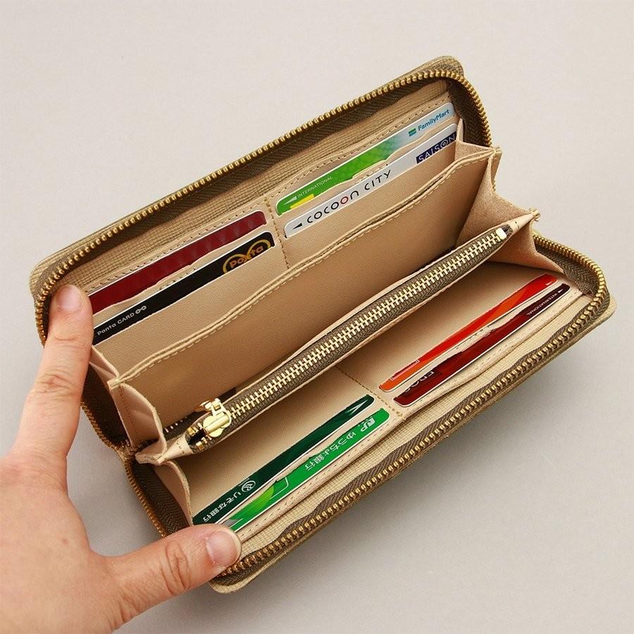 AGILITY（アジリティ） 財布 長財布 革財布 ラウンドファスナー メンズ