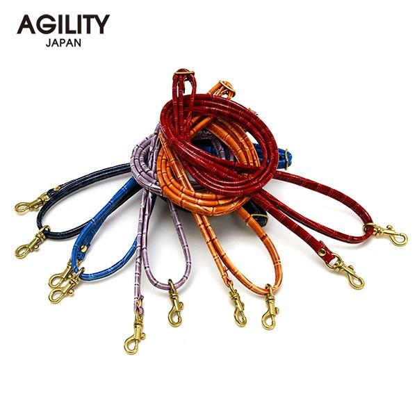 【ネコポス】ショルダーベルト ショルダーストラップ 交換用 細紐 本革 レザー AGILITY Bisogn アジリティビゾン 8mmショルダーベルト[M便 3/3] | AGILITY