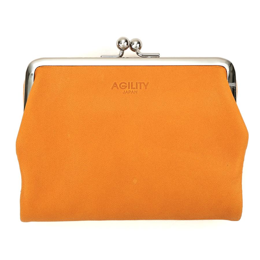 がま口財布 二つ折り財布 メンズ レディース かわいい おしゃれ たくさん入る 革 本革 レザー AGILITY affa アジリティアッファ モワル― | AGILITY | 09