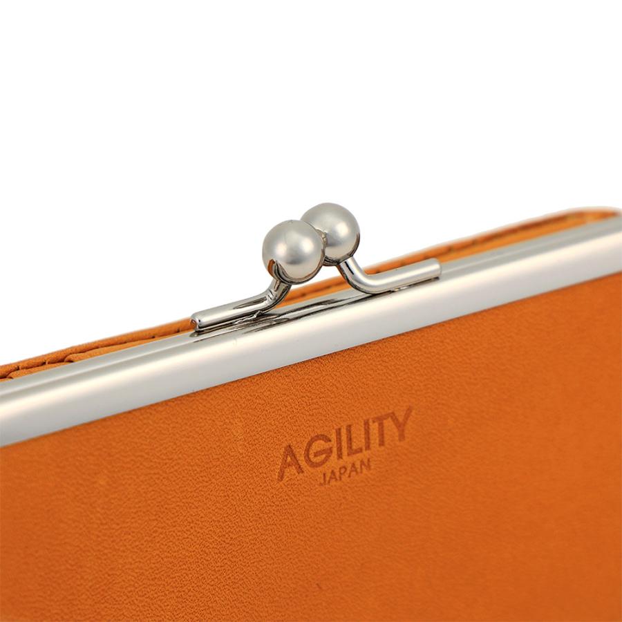 がま口財布 二つ折り財布 メンズ レディース かわいい おしゃれ たくさん入る 革 本革 レザー AGILITY affa アジリティアッファ モワル― | AGILITY | 13