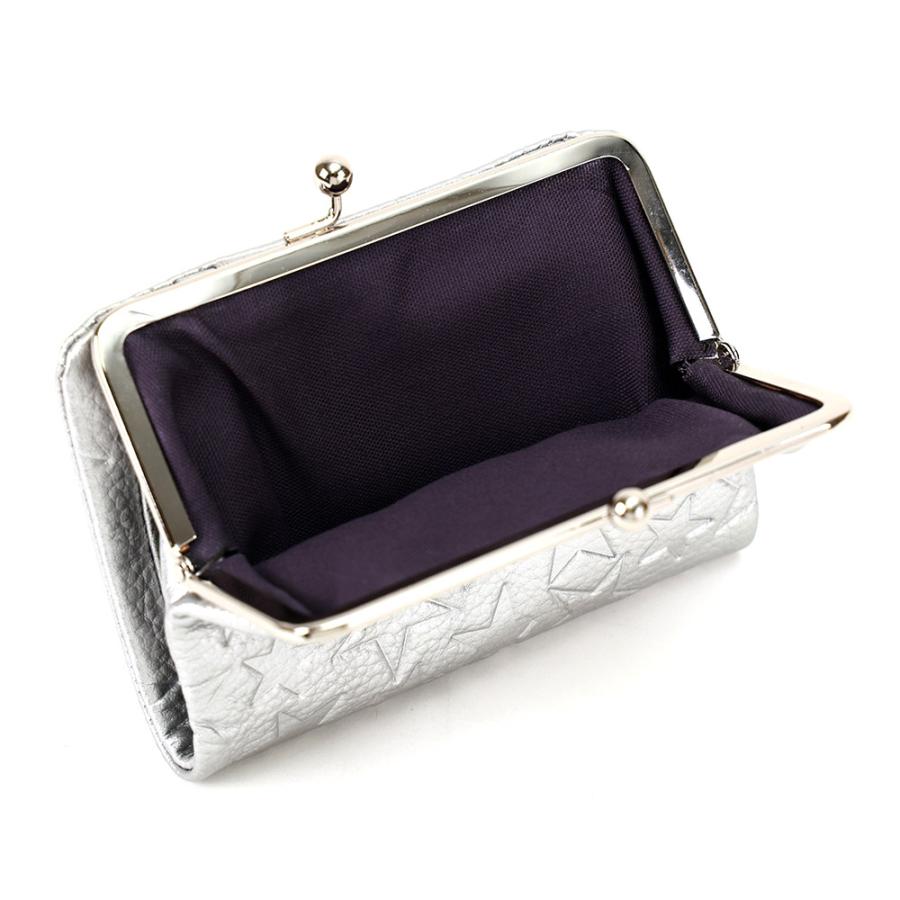 ❤【スター柄♪】【高級感×可愛い♪】大人オシャレながま口付き総本革ミニ財布♪星柄 ❤【高級感×可愛い♪】大人オシャレながま口付き総本革ミニ財布