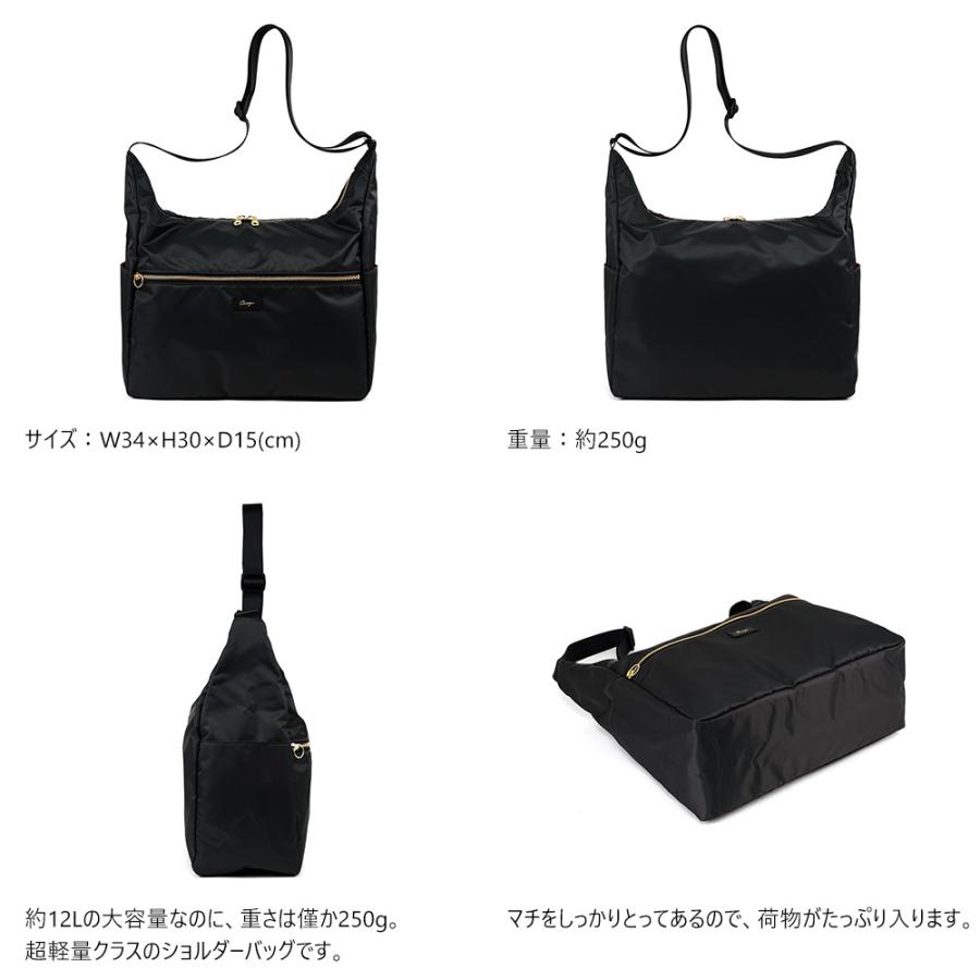 ショルダーバッグ A4 レディース 軽量 撥水 12L 旅行 汚れに強い 斜め掛け 軽い AGILITY Bisogn アジリティビゾン キャドショルダー | AGILITY | 04