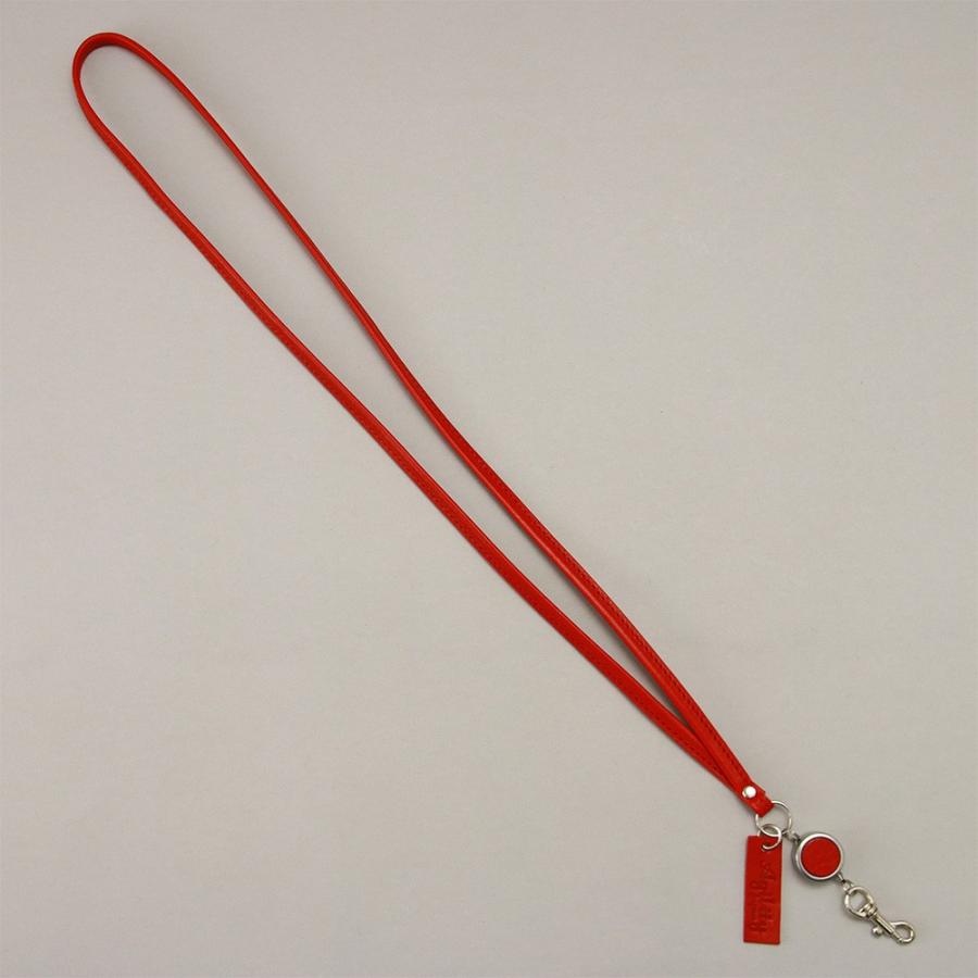 【ネコポス】ネックストラップ 革 IDケース別売 リール付き AGILITY affa アジリティ アッファ リールネックストラップ[M便 3/3] | AGILITY | 09