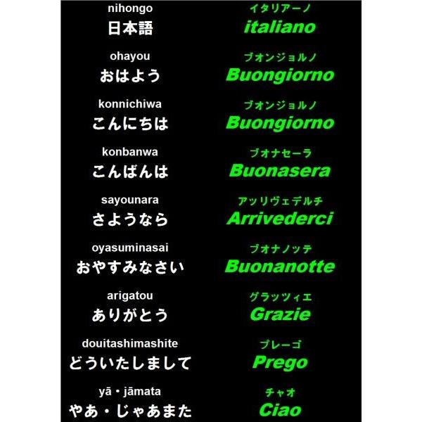 ｔシャツ ブラック 黒 S M L Xl 2xl Xxl イタリア語 あいさつ ｔシャツ Italian Greetings T Shirt 006 Peace Happiness ピース ハピネス 通販 Yahoo ショッピング