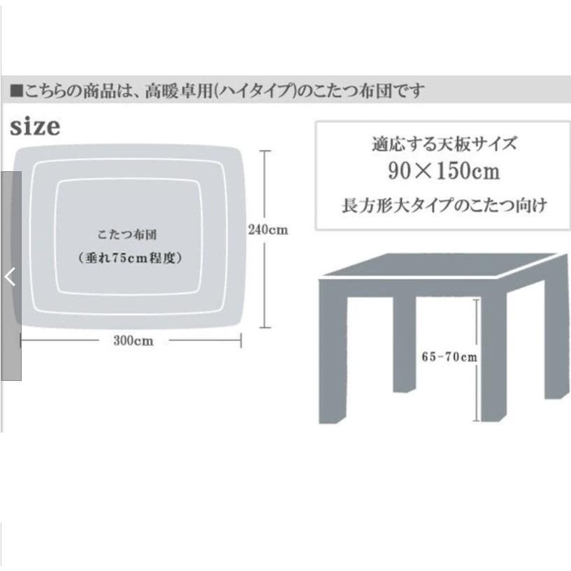 こたつ掛布団 90×150cm対応 市松模様 格子柄 グレー コタツ掛布団 単品 ダイニングこたつ用掛布団 150X90cm用 ブラウン・グレー 市松模様 格子