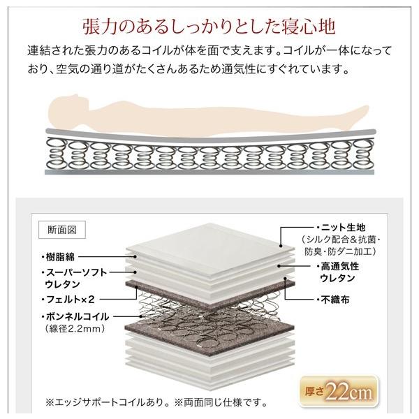 ダブルベッド 高級レザーベッド ブラック 黒 マットレス付き