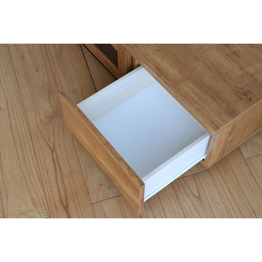 テレビ台140cm 60インチ対応 完成品 ライトブラウン 日本製