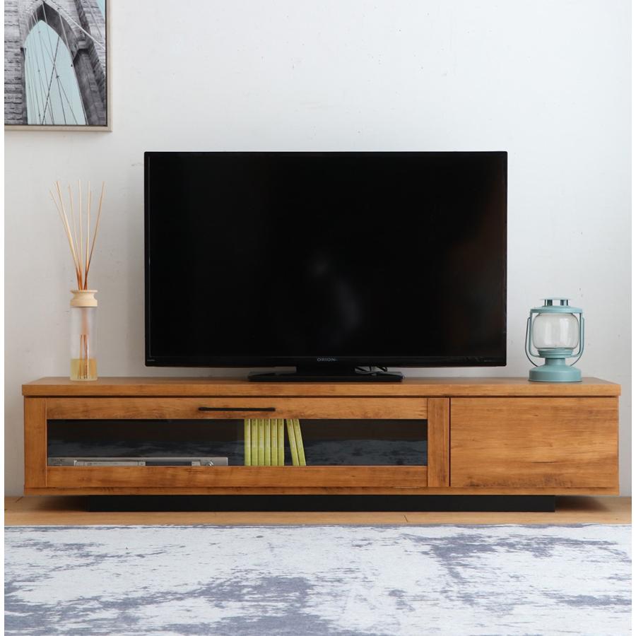 テレビ台140cm 60インチ対応 完成品 ライトブラウン 日本製
