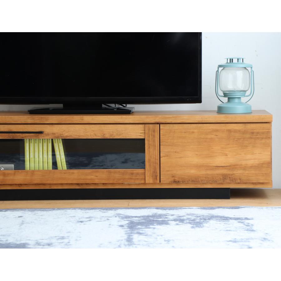テレビ台140cm 60インチ対応 完成品 ライトブラウン 日本製