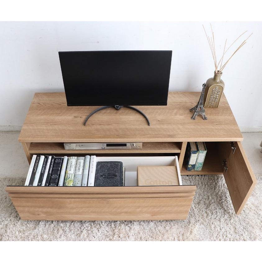 テレビ台120cm 50インチ対応 完成品 シャビーナチュラル 日本製
