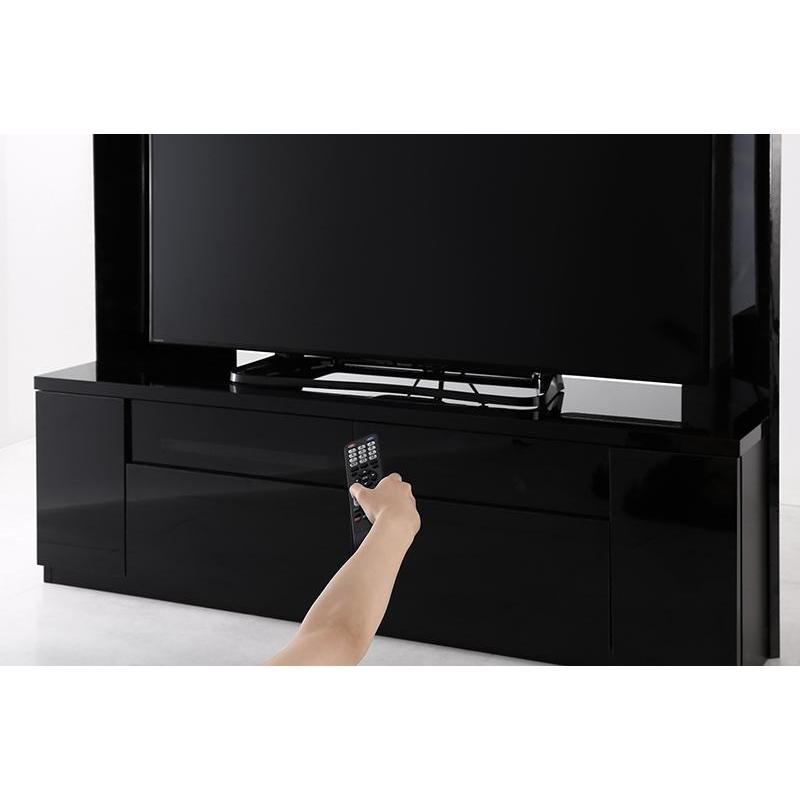 テレビ台134cm ブラック 鏡面 黒 55インチ対応 コーナー 平面 テレビ台134cm ブラック 鏡面 黒 55インチ対応 コーナー 平面