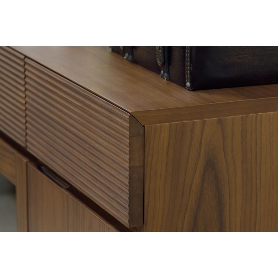 テレビ台212cm 完成品 ウォルナットブラウン・オーク テレビボード