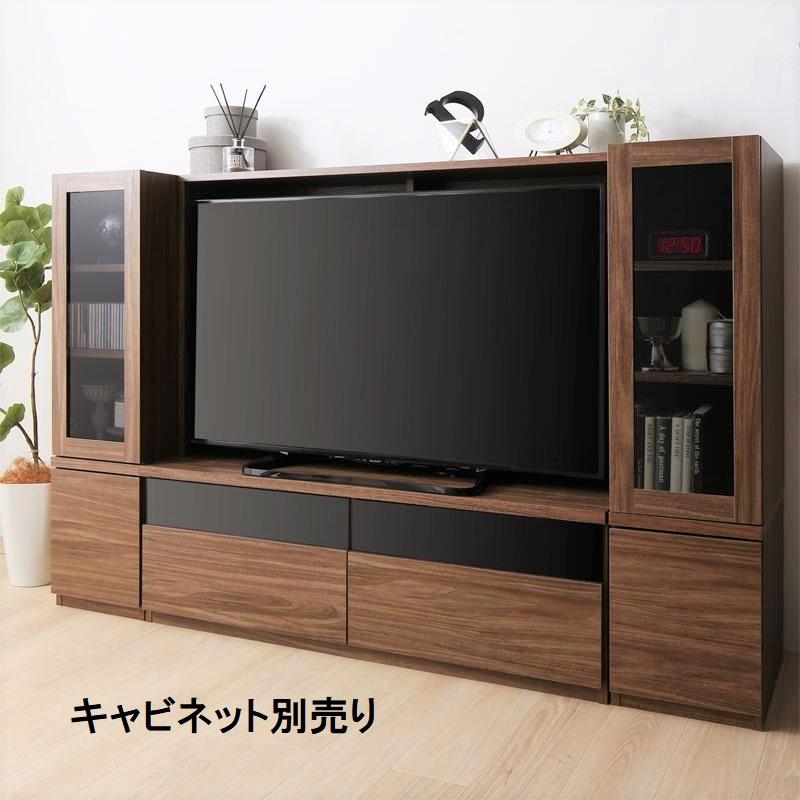 テレビ台 120cm 50インチ対応 ウォルナットブラウン ミドルタイプ