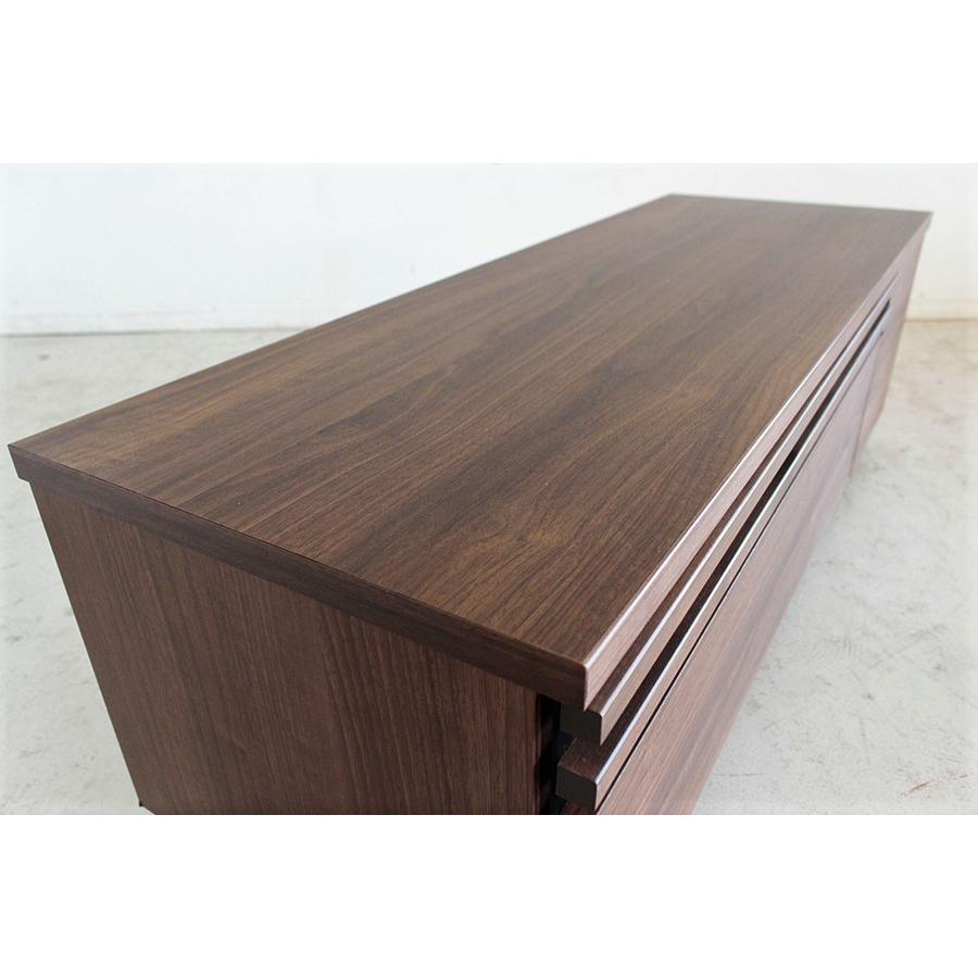テレビ台120cm 50インチ対応 完成品 ブラウン 日本製 シックハウス対応