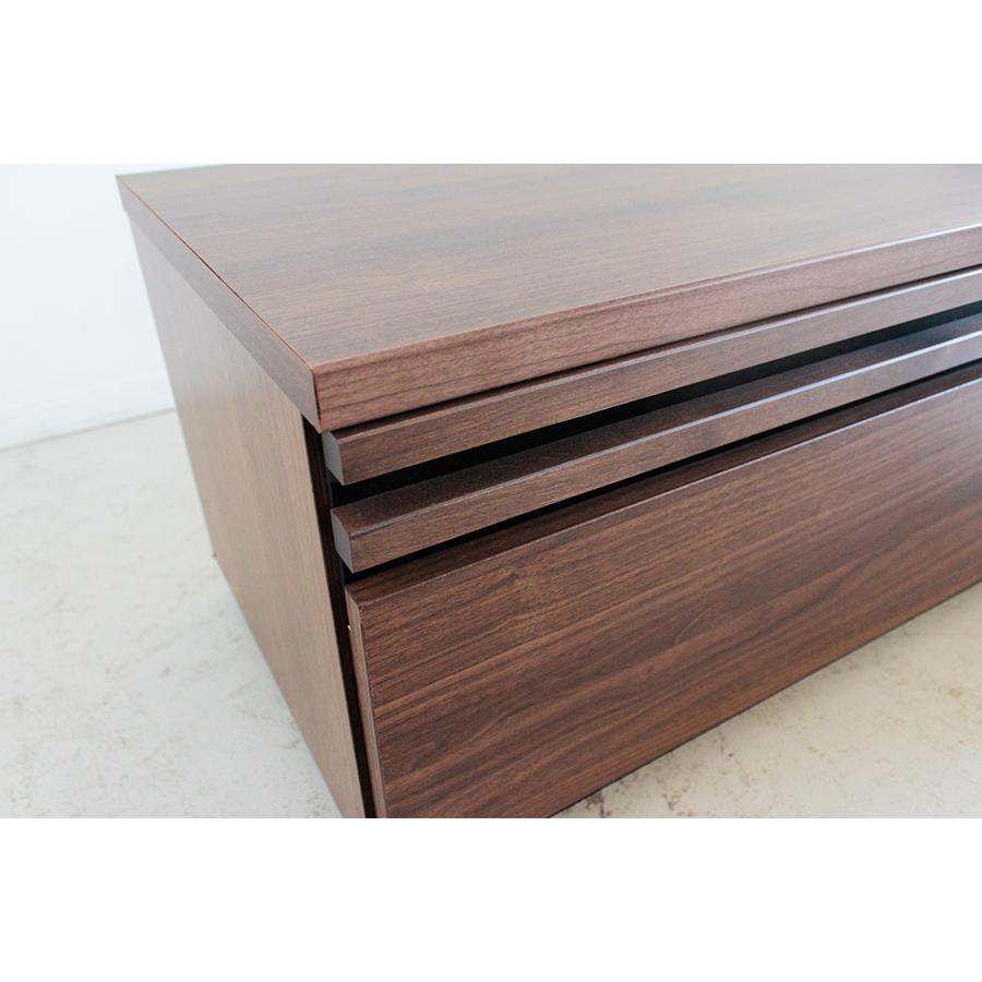 テレビ台120cm 50インチ対応 完成品 ブラウン 日本製 シックハウス対応