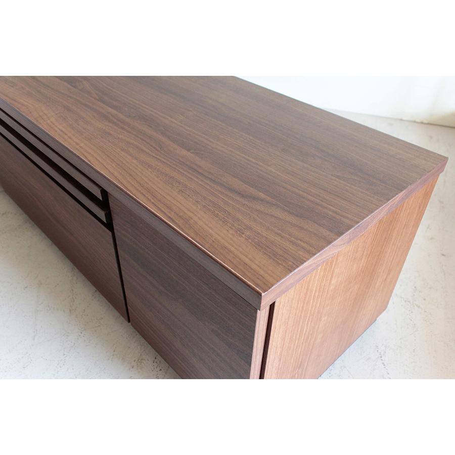 テレビ台120cm 50インチ対応 完成品 ブラウン 日本製 シックハウス対応