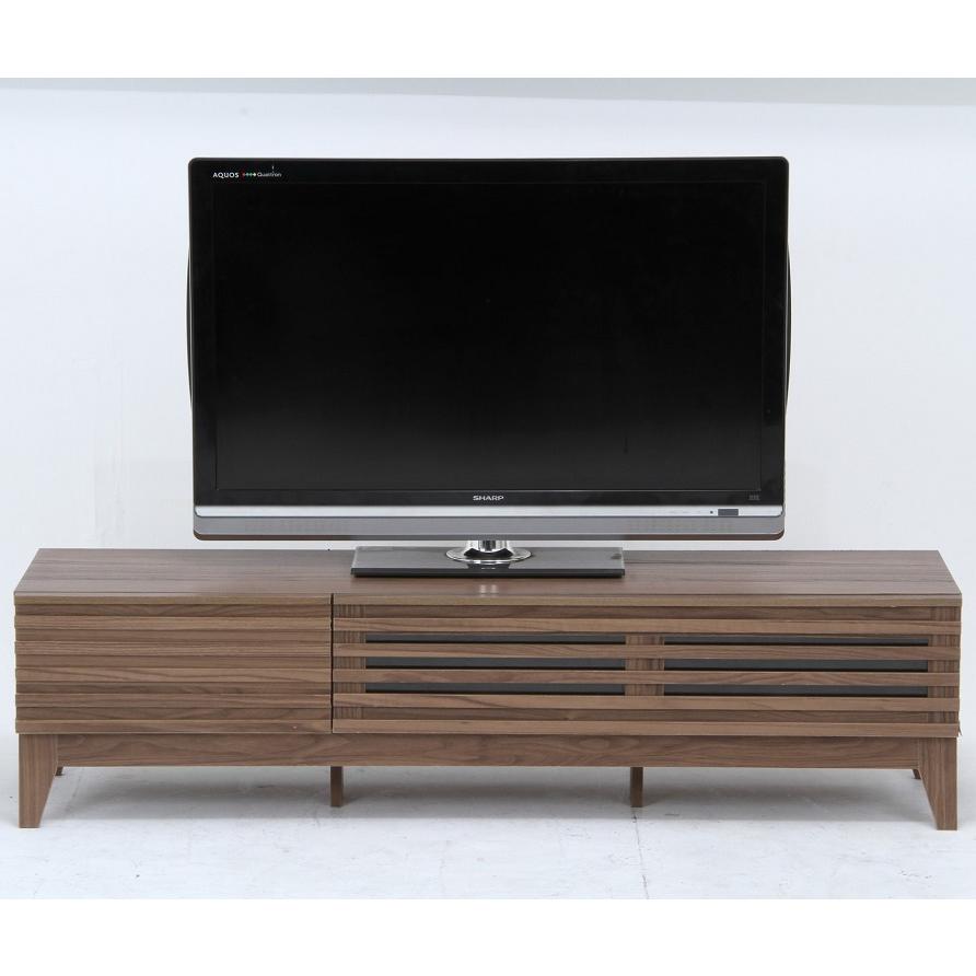 テレビ台150cm 65インチ対応 格子柄 ブラウン テレビボード TV台 TV