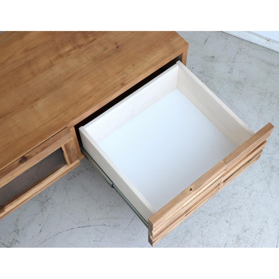 テレビ台135cm 60インチ対応 完成品 ライトブラウン 日本製