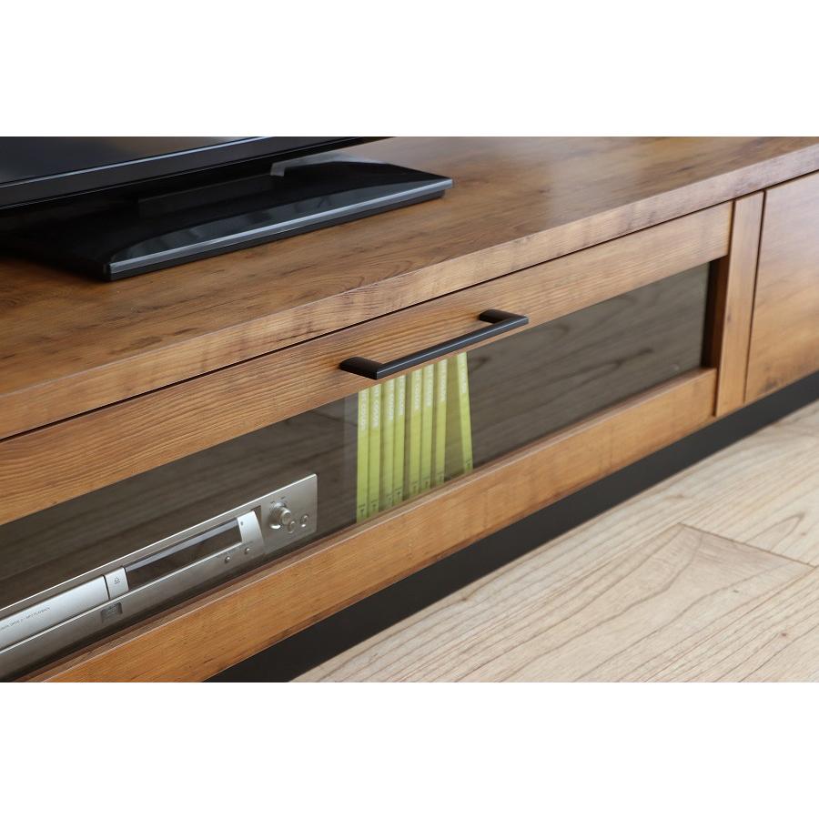 テレビ台180cm 75インチ対応 完成品 ライトブラウン 日本製