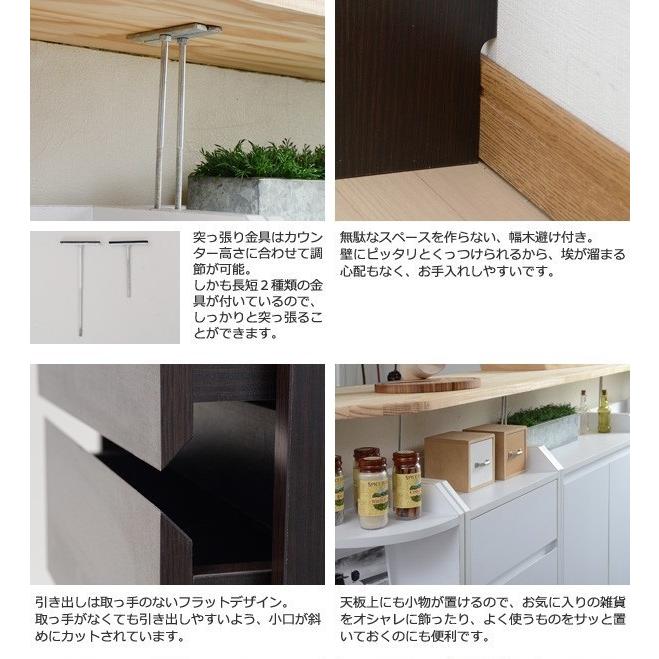 カウンター下収納 チェスト キッチンラック 扉付き 地震対策 転倒防止 薄型 幅 カウンター下収納 チェスト キッチンラック 扉付き 地震対策 転倒防止