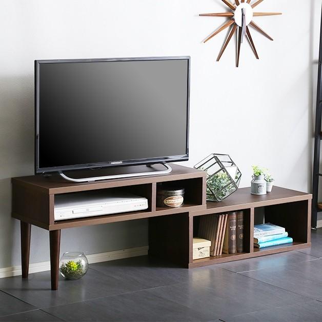 テレビ台75cm 32インチ対応 スライド伸縮・回転 テレビボード TV