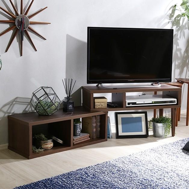 テレビ台75cm 32インチ対応 スライド伸縮・回転 テレビボード TVボード