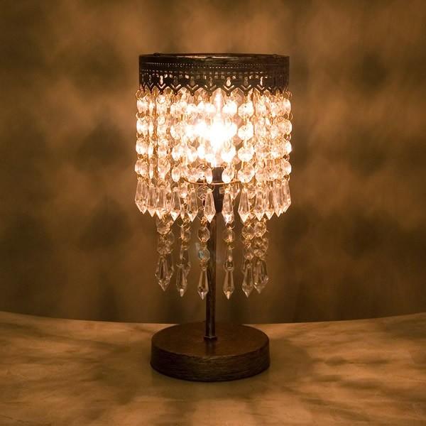 シャンデリアテーブルランプ スタンドシャンデリア テーブルランプ エクレン