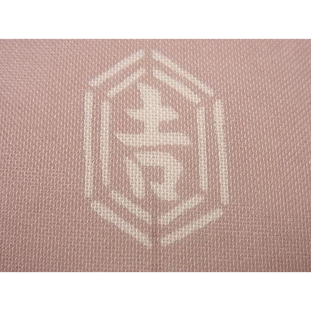 平和屋本店□極上 夏物 和染紅型 栗山紅型 栗山吉三郎 九寸名古屋帯  