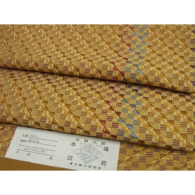 平和屋本店□極上 本場筑前博多織 草木染 手織工房 染匠:小森久 平和屋本店□極上 本場筑前博多織 草木染 手織工房 染匠:小森久