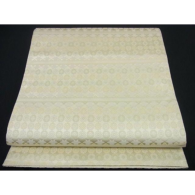 平和屋本店□極上 伝統工芸士 曽根武勇 両面 全通柄袋帯 名物裂 いちご  